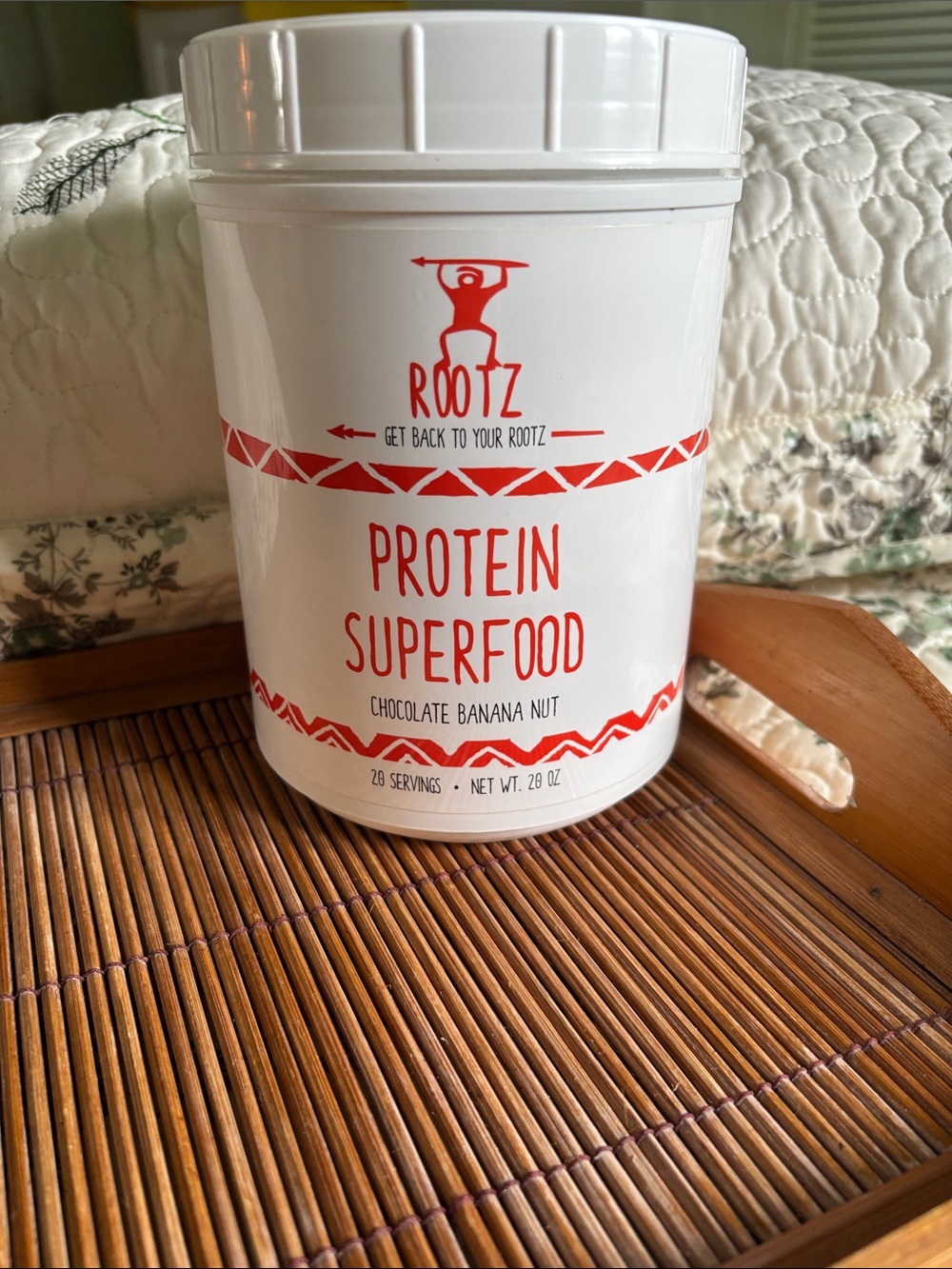 ROOTZ Protein Superfood powder, sealed, energy boosting. Exp: 4/27